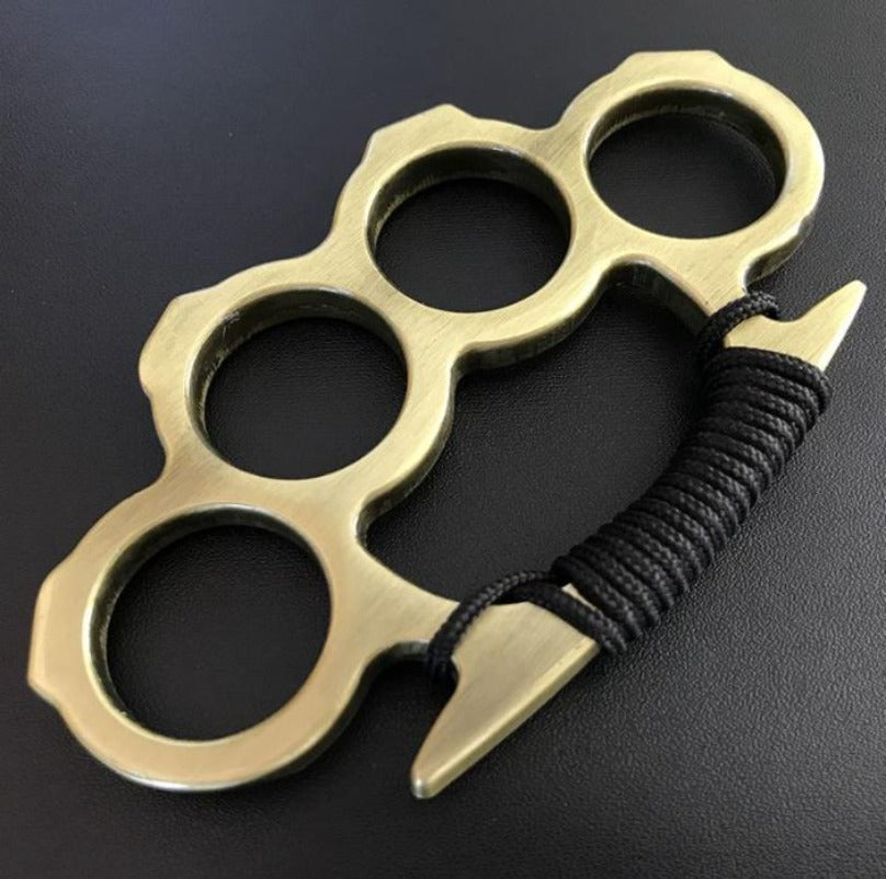 OrderGuard Window Breaker with Solid Brass Knuckle Duster